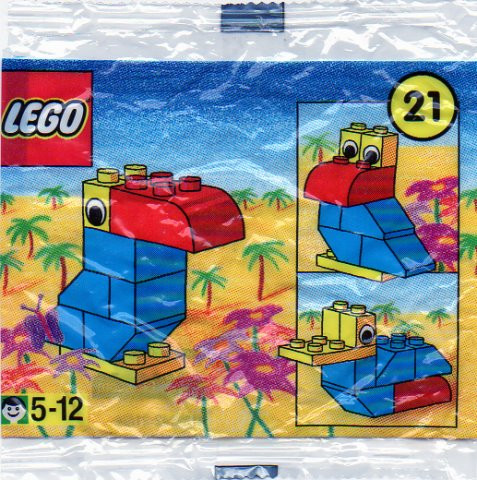 LEGO 2250-22 Advent Calendar 2000 (Day 21) - Parrot