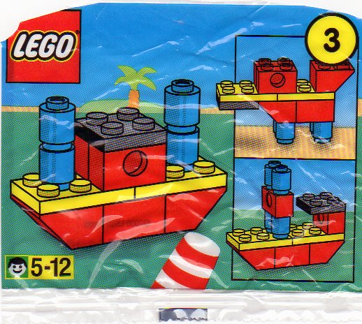 LEGO 2250-4 Advent Calendar 2000 (Day  3) - Ship