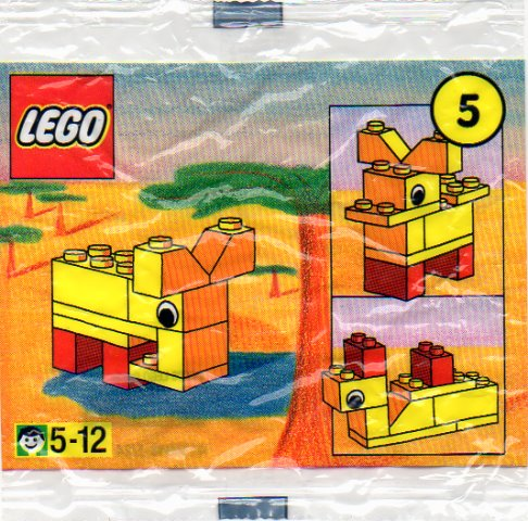 LEGO 2250-6 Advent Calendar 2000 (Day  5) - Elephant