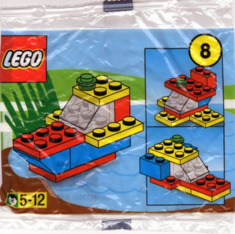 LEGO 2250-9 Advent Calendar 2000 (Day  8) - Boat