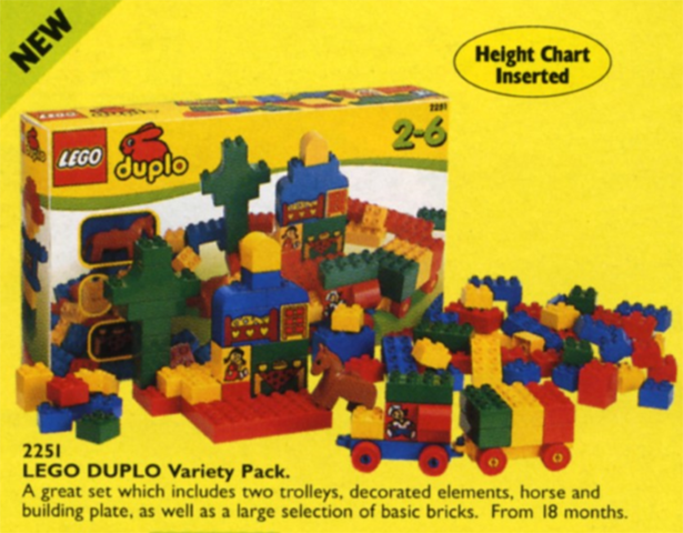LEGO 2251 Large Basic Set