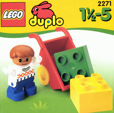 LEGO 2271 Boy with Barrow