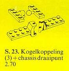 LEGO 23-3 Ball/Socket Coupling/Unit