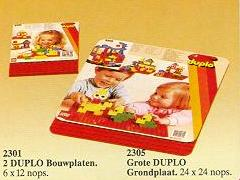 LEGO 2301 Building Plates 6 x 12