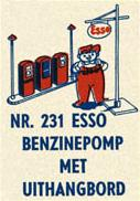 LEGO 231-2 Esso Pumps/Sign