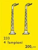 LEGO 233 Light Masts