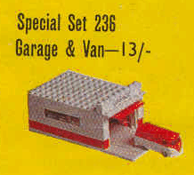 LEGO 236-2 Garage and Van