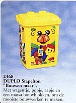 LEGO 2368 Extra Large Monkeys Bucket
