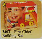 LEGO 2403 Fire Chief Building Set