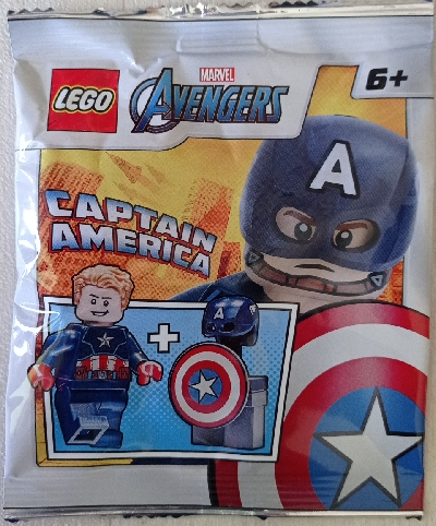 LEGO 242106 Captain America foil pack #1