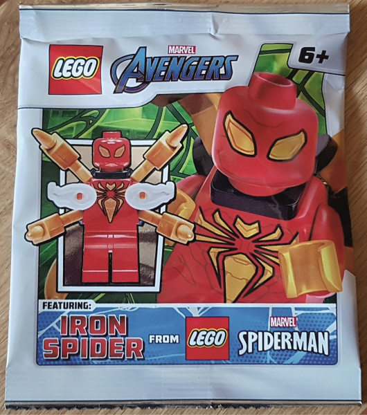 LEGO 242108 Iron Spider foil pack