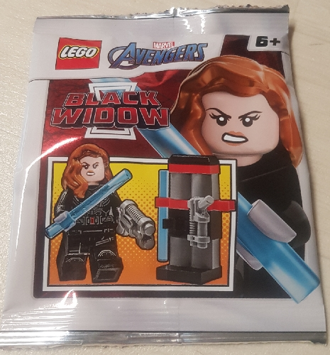 LEGO 242109 Black Widow foil pack