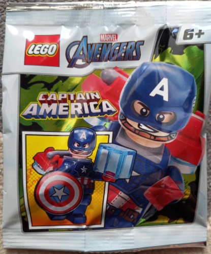 LEGO 242212 Captain America foil pack #2