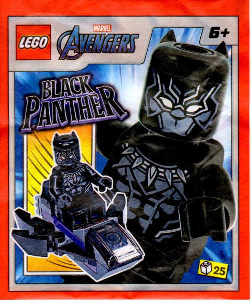 LEGO 242316 Black Panther with Jet paper bag