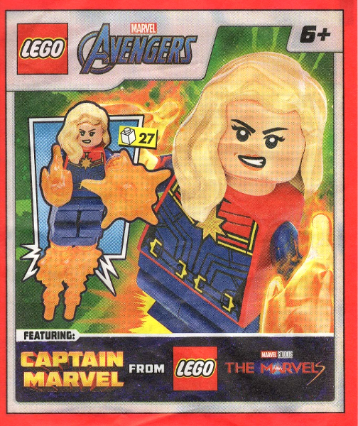LEGO 242321 Captain Marvel paper bag