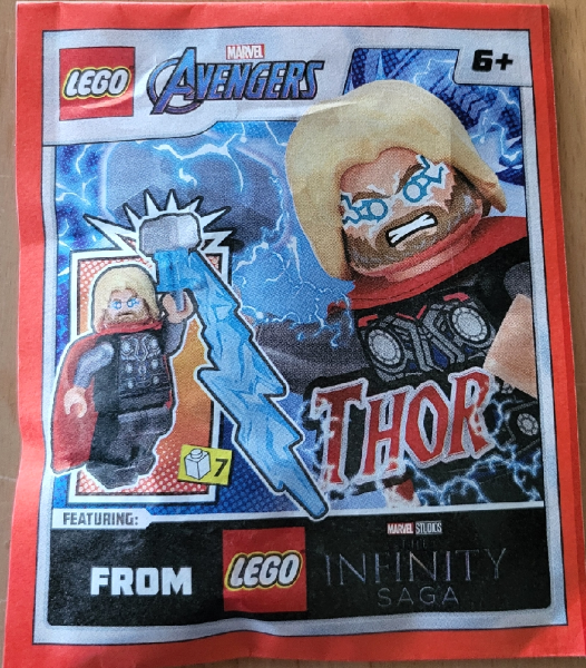 LEGO 242403 Thor paper bag #1