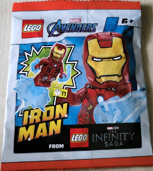LEGO 242406 Iron Man paper bag #2