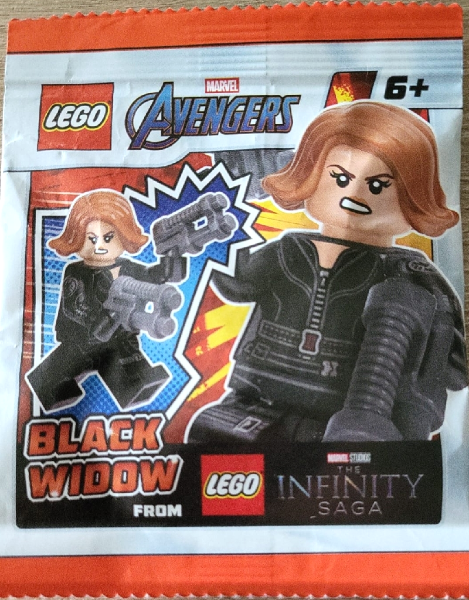 LEGO 242505 Black Widow paper bag