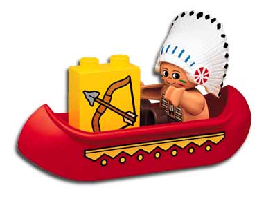 LEGO 2431 Big Chief Brown Bear