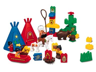 LEGO 2436 Big Chief's Camp