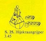 LEGO 25 Steam Shovel / Plates with Holes