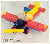 LEGO 250-3 Aeroplane and Pilot