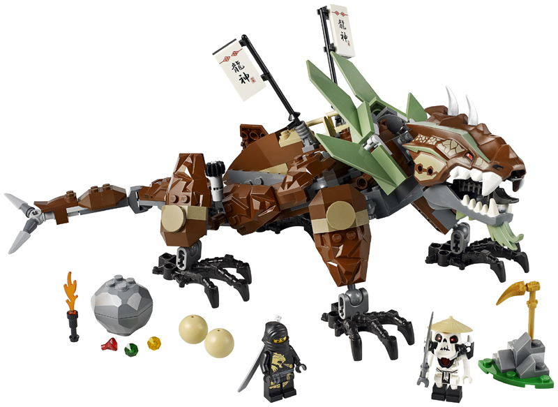 LEGO 2509 Earth Dragon Defense