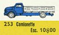 LEGO 253 1:87 Bedford Flatbed Truck