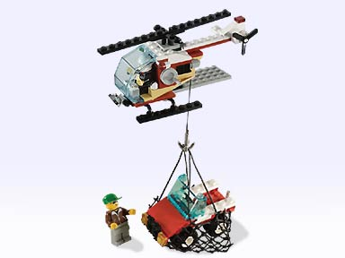 LEGO 2531 Rescue Helicopter and Jeep