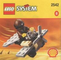 LEGO 2542 Adventurer Plane