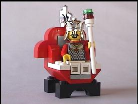 LEGO 2586 King & Throne (Chess King)