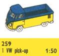 LEGO 259 1:87 VW Pickup