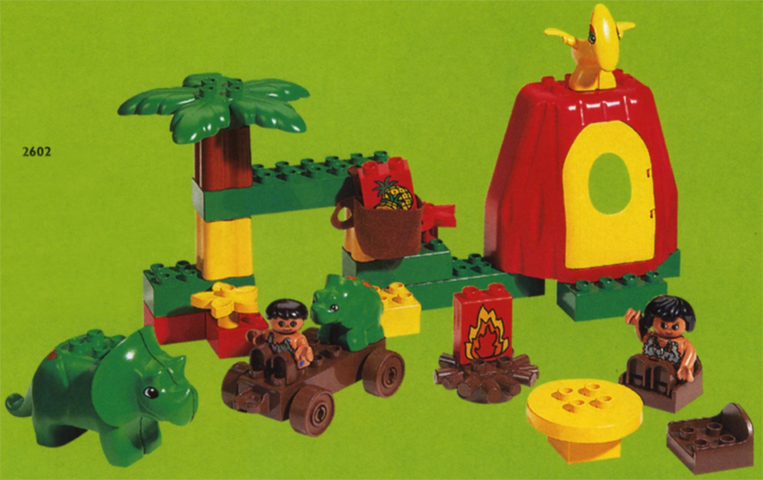 LEGO 2602 Dinosaurs Family Home