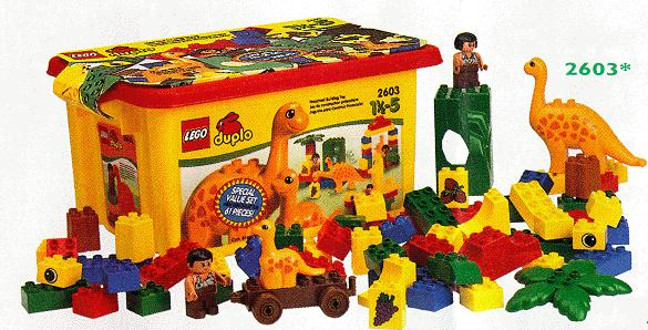 LEGO 2603 Dinosaurs Tub