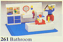 LEGO 261 Bathroom