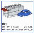 LEGO 261-3 1:87 VW Beetle with Garage