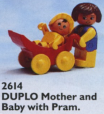 LEGO 2614 Mother and Baby with Pram