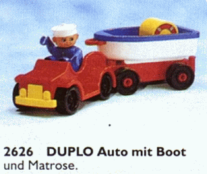 LEGO 2626 Car and Boat Vacation Trailer