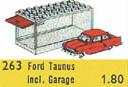 LEGO 263-2 1:87 Ford Taunus 17M de Luxe with Garage
