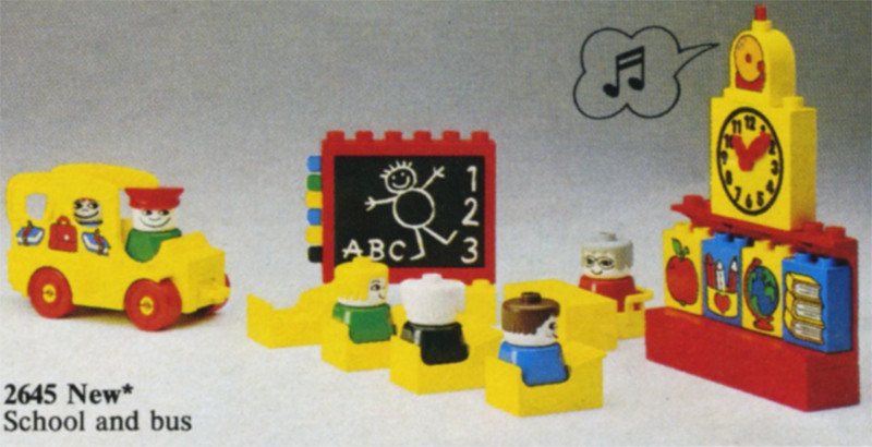 LEGO 2645 School (School and Bus/School and bus)