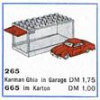 LEGO 265-2 1:87 Karmann Ghia with Garage