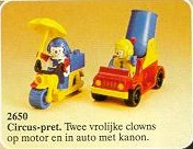 LEGO 2650-2 Cannon Ball Clowns