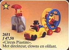 LEGO 2651 Clown Parade / Circus Artists