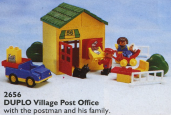 LEGO 2656 Village Post Office