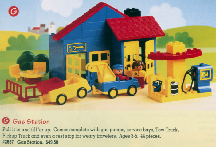 LEGO 2657 Gas Station