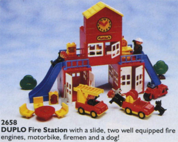 LEGO 2658 Fire Station (Fire House No. 9)