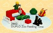 LEGO 2662 Crocodile and Sea Lion (Zoo Feeding Time/Pool Pals)