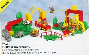 LEGO 2667 Animals Park