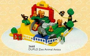LEGO 2668 Zoo Animal Antics (Children's Zoo)