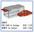 LEGO 267 1:87 VW 1500 Limousine with Garage